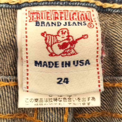トゥルーレリジョン TRUE RELIGION 90-2000s BILLY USA製 Y2K スキニーデニムパンツ レディース 24
