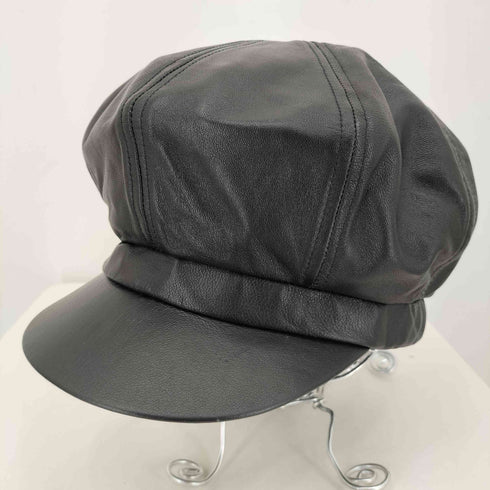 カンゴール KANGOL USA製 レザー キャスケット メンズ XL