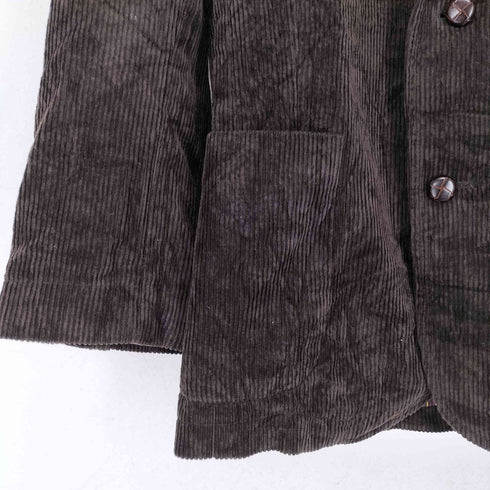 アメリカンイーグルアウトフィッターズ AMERICAN EAGLE OUTFITTERS 裏地チェックエルボーパッチコーデュロイテーラードジャケット メンズ JPN:XS