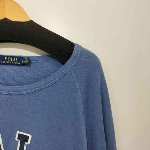 ポロラルフローレン POLO RALPH LAUREN ロゴプリント オーバーサイズ ラグラン ロングスリーブTシャツ ロンT メンズ import:XL
