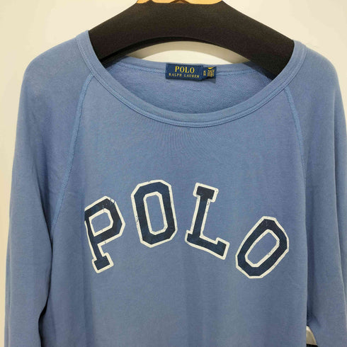 ポロラルフローレン POLO RALPH LAUREN ロゴプリント オーバーサイズ ラグラン ロングスリーブTシャツ ロンT メンズ import:XL