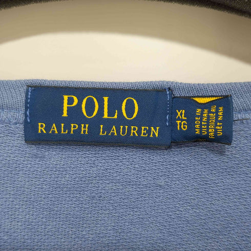 ポロラルフローレン POLO RALPH LAUREN ロゴプリント オーバーサイズ ラグラン ロングスリーブTシャツ ロンT メンズ import:XL