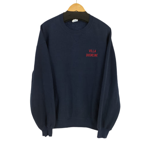 ラッセルアスレチック RUSSELL ATHLETIC MADE IN USA 前ガゼット フロント刺繍スウェット VILLA DUCHESNE メンズ import:XL