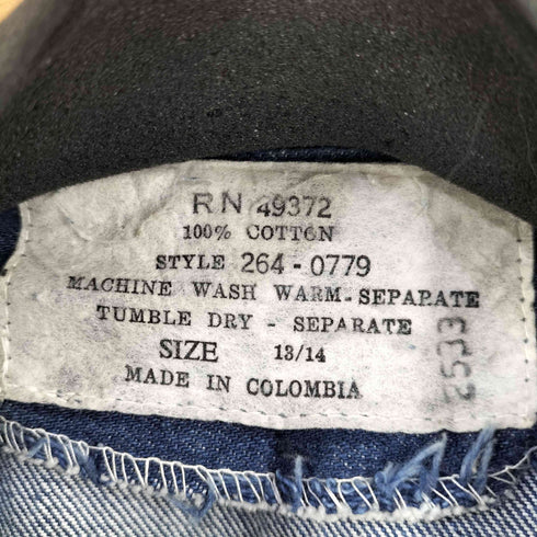 MADE IN COLOMBIA 264-0779 フラップポケット デニムジャケット レディース 18/14