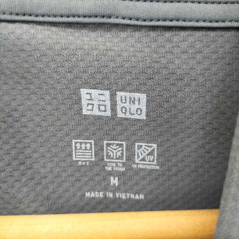 ユニクロ UNIQLO エアリズムUVカットメッシュフルジッププリントパーカ レディース JPN:M