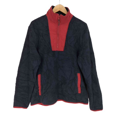 オールドネイビー OLD NAVY 切替ハーフジップフリース メンズ JPN:S
