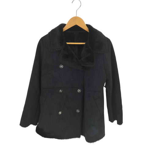 DEBUTTO フェイクムートンコート ムートンピーコート レディース JPN:M