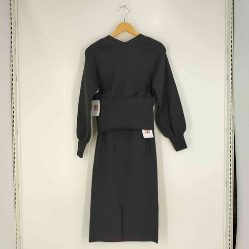 リエンダ rienda KNIT CD OPS SET UP ニット セットアップ レディース M