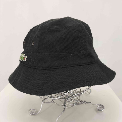 ラコステ LACOSTE ワニ刺繍ロゴ バケットハット メンズ 3