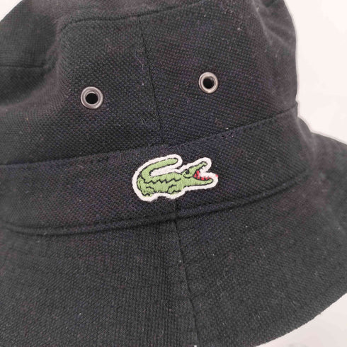 ラコステ LACOSTE ワニ刺繍ロゴ バケットハット メンズ 3