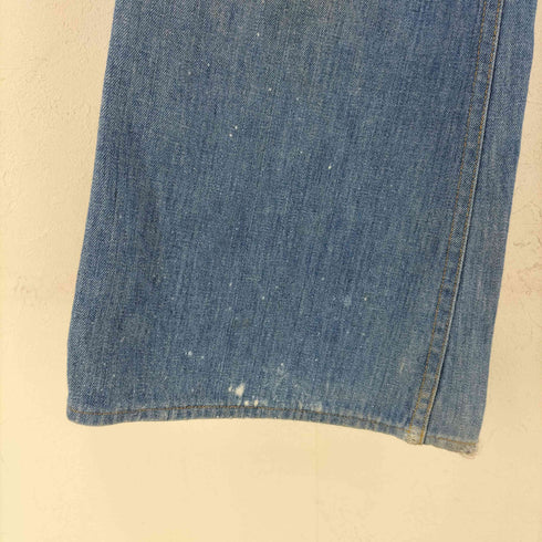 リー Lee 70s MADE IN USA 紙タグ 418-5049 ジッパーフライ ブーツカットデニムパンツ 42TALON メンズ