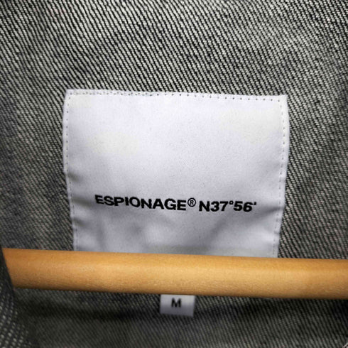 ESPIONAGE N37 56 1ST ブラックデニムジャケット メンズ import:M
