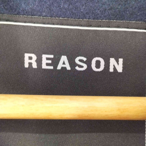 REASON レザー切替ワッペンスタジャン メンズ JPN:XL