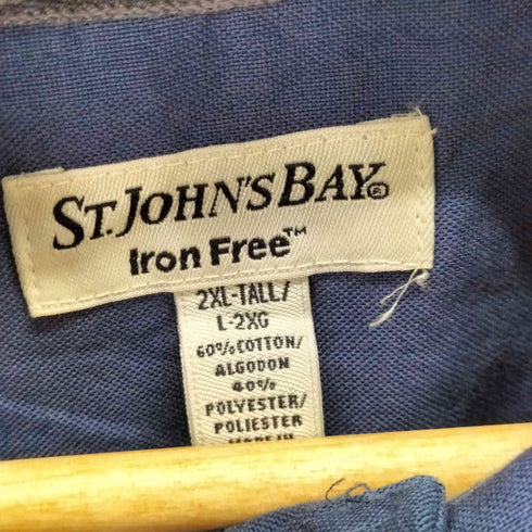 セントジョンズベイ STJOHNS BAY ワンポケットボタンダウンL/Sシャツ メンズ 2XL
