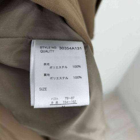 ステンカラーコート レディース JPN:M