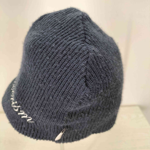 アンダーカバー UNDERCOVER エンブロイダリーロゴ 刺繍アクリル混ビーニー 筆記体 メンズ FREE