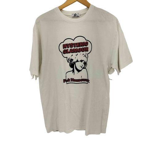 ヒステリックグラマー HYSTERIC GLAMOUR F**K HOUSEWORK Tシャツ メンズ JPN:L