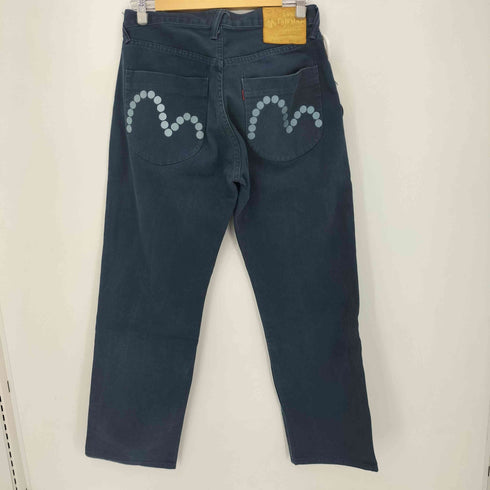 エヴィス EVISU 2001F FAIRWAY GENES ドットカモメ刺繍 コーデュロイパンツ メンズ 33