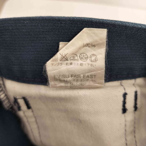 エヴィス EVISU 2001F FAIRWAY GENES ドットカモメ刺繍 コーデュロイパンツ メンズ 33