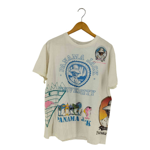 PANAMA JACK 80s MADE IN USA 両面プリントTシャツ メンズ
