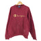 チャンピオン Champion 90s 青刺繍タグ MADE IN USA スクリプトロゴ ペイント加工スウェット メンズ import:XL