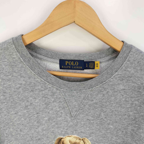 ポロラルフローレン POLO RALPH LAUREN ポロベアプリント クルーネックスウェット メンズ import:L