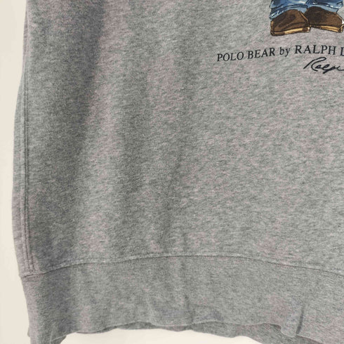 ポロラルフローレン POLO RALPH LAUREN ポロベアプリント クルーネックスウェット メンズ import:L