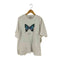 ヘインズ Hanes USA製 WILD ANIMAL PARK バタフライプリント クルーネックTシャツ メンズ import:XXL