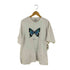 ヘインズ Hanes USA製 WILD ANIMAL PARK バタフライプリント クルーネックTシャツ メンズ import:XXL