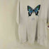 ヘインズ Hanes USA製 WILD ANIMAL PARK バタフライプリント クルーネックTシャツ メンズ import:XXL