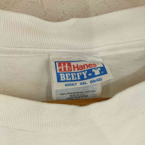 ヘインズ Hanes USA製 WILD ANIMAL PARK バタフライプリント クルーネックTシャツ メンズ import:XXL