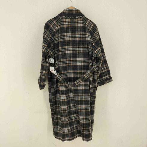 OSCARICH チェック メルトンガウンコート レディース JPN:M