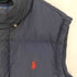 ポロラルフローレン POLO RALPH LAUREN ポニー刺繍 TALON タロンジッパー ダウンベスト メンズ import:M
