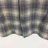 ペンドルトン PENDLETON 70S USA製 VIRGIN WOOL チェック オープンカラー ウーS シャツ メンズ import:S