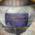 ペンドルトン PENDLETON 70S USA製 VIRGIN WOOL チェック オープンカラー ウーS シャツ メンズ import:S