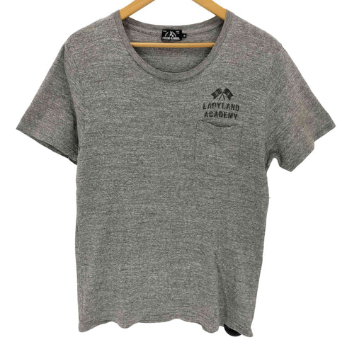 ヒステリックグラマー HYSTERIC GLAMOUR ロゴプリントクルーネックTシャツ メンズ JPN:M