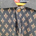 チャップスラルフローレン CHAPS RALPH LAUREN 総柄コットン ロングスリーブポロシャツ メンズ import:L