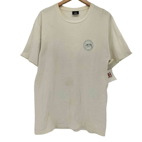 ステューシー Stussy LAGUNA 両面 ロゴプリント クルーネック S/S Tシャツ メンズ import:M