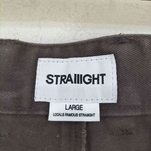 ストレイト STRAIIIGHT BGY CHINOS ノータックチノスラックス メンズ JPN:L