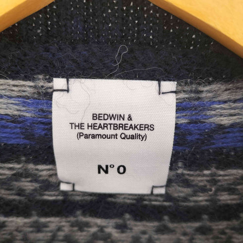 ベドウィンアンドザハートブレイカーズ BEDWIN&THE HEARTBREAKERS ノルディックセーター ウールニット レディース 0