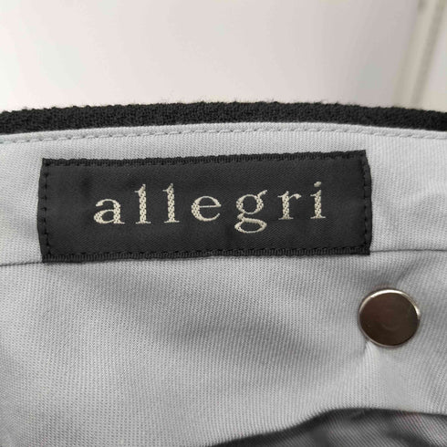 allegri ウール混 2タックテーパードパンツ メンズ 41