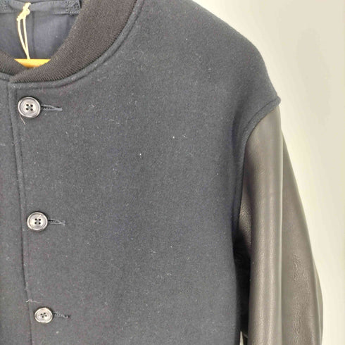 アボンタージ A VONTADE 22AW Classic Award Jacket – DK.NAVY×BLACK クラシック アワード ジャケット スタジャン メンズ JPN:L