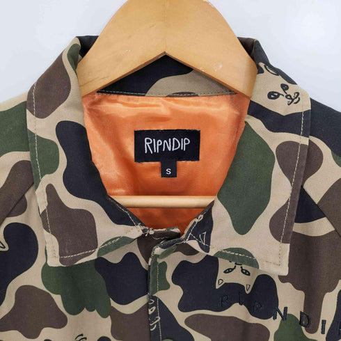 リップンディプ RIPNDIP Nerm Camo Cotton Coac ネコ カモフラ コーチジャケット メンズ JPN:S