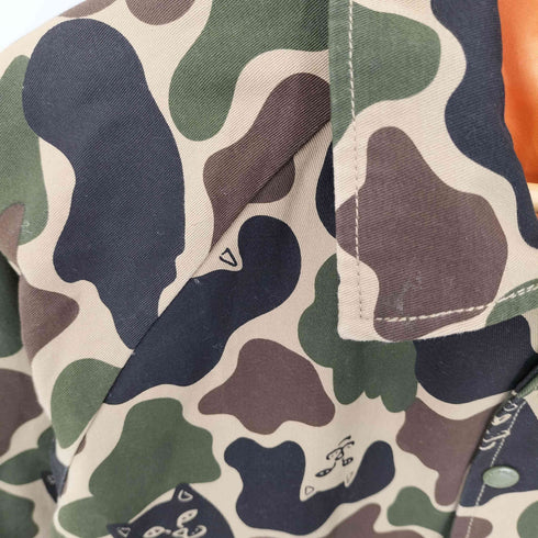 リップンディプ RIPNDIP Nerm Camo Cotton Coac ネコ カモフラ コーチジャケット メンズ JPN:S