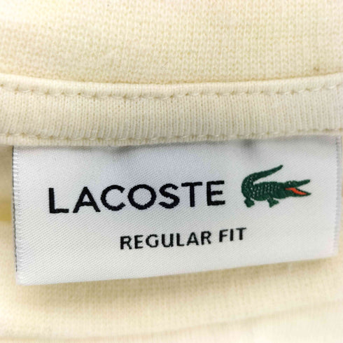 ラコステ LACOSTE REGULAR FIT 鹿の子刺繍 クルーネック S/S Tシャツ メンズ import:M