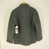 MUSSELBURGH ardites イタリア製 くるみボタン ウール ポリ B.D シャツ ジャケット メンズ JPN:L