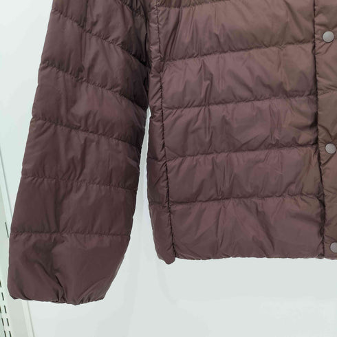 ムジルシリョウヒン 無印良品 軽量ダウンノーカラージャケット(帯電防止裏地) メンズ JPN:L