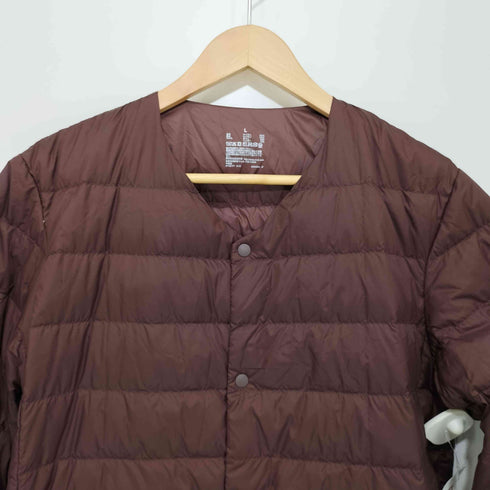 ムジルシリョウヒン 無印良品 軽量ダウンノーカラージャケット(帯電防止裏地) メンズ JPN:L