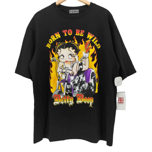 GENTLE WOMAN キャラクター 両面 プリント S/S Tシャツ メンズ