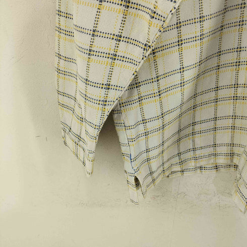 RiP CURL フロントロゴ刺繍 チェックジップアップブルゾン サーフ メンズ import:XL